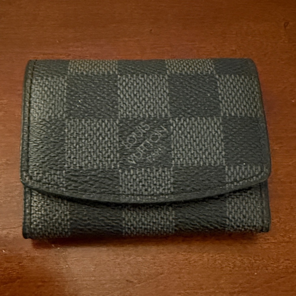 Louis Vuitton Damier Cufflink Holder